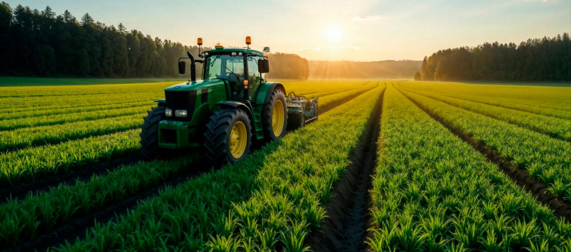 truck-working-field-sunny-day